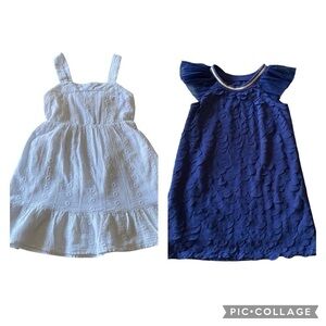 GIRLS DRESS BUNDLE-CAT & JACK-SIZE 4/5
